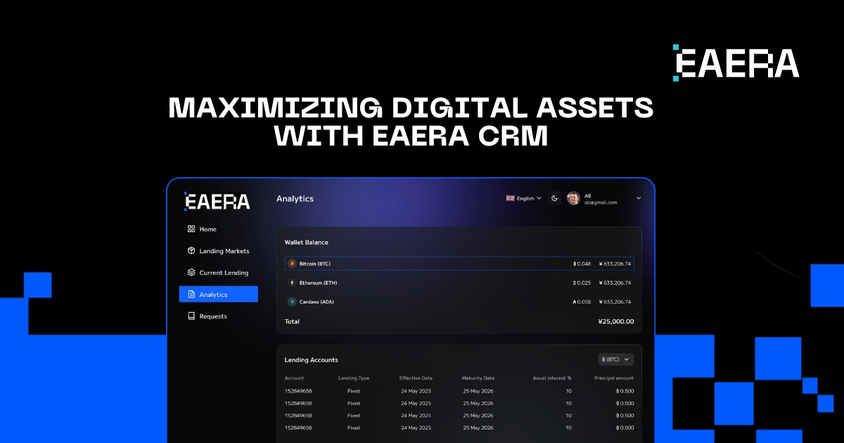 Crypto Lending with EAERA: Earn & Maximize Digital Assets crypto-lending-with-eaera-earn-maximize-digital-assets
