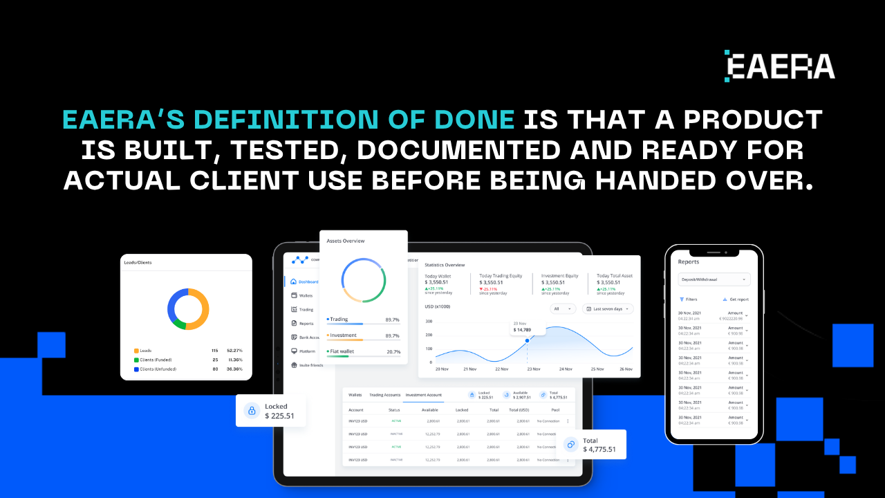 EAERA’s Definition of Done: Built, Tested, Trusted eaera